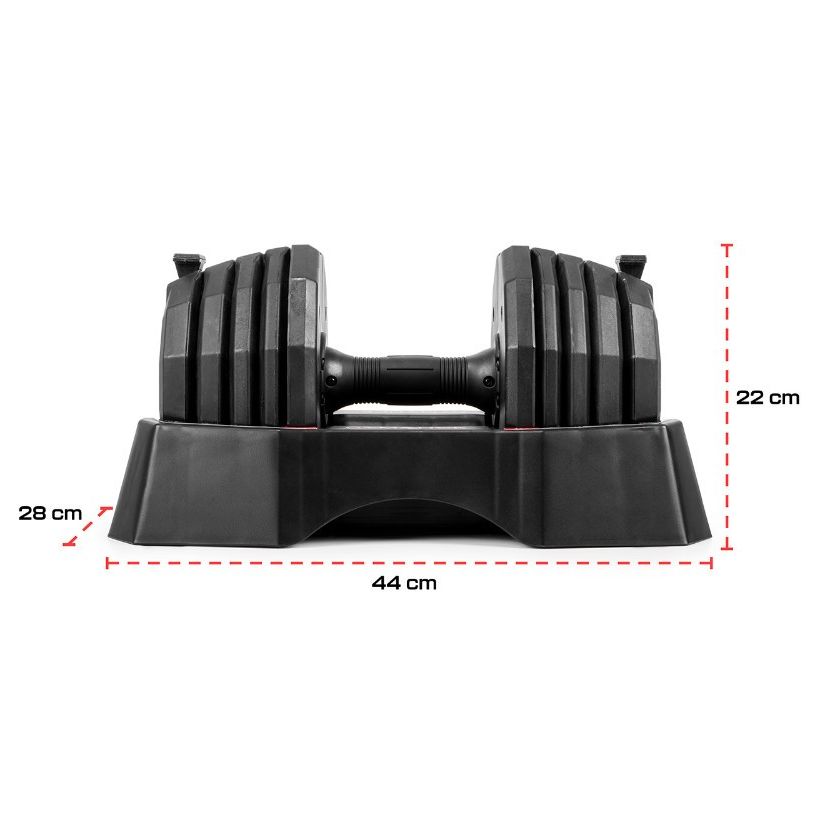 Regulējamās Quick-Lock hanteles 4,5 - 22,5 kg - Image 4