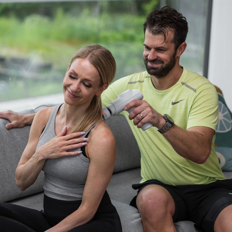 Gymstick NexGen Massage Gun- perkusīva masāža - Image 2