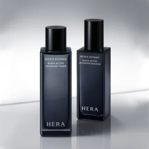 HERA Homme Black Active Special Set (Toner & Emulsion)