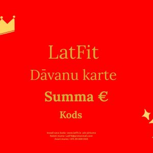 LatFit Dāvanu karte